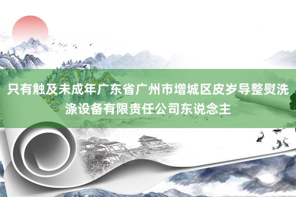 只有触及未成年广东省广州市增城区皮岁导整熨洗涤设备有限责任公司东说念主